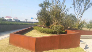 四会耐候钢挡土墙